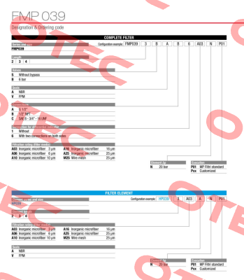 FMP-039-2-B-A-A-6-A06-N-P01 MP Filtri