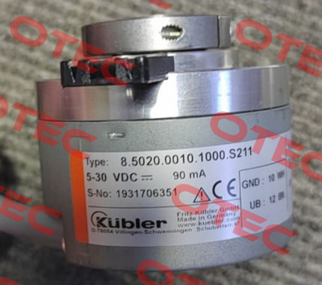 8.5020.0010.1000.S211 oem Kübler