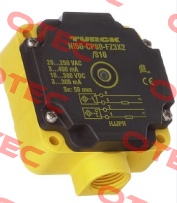 NI50-CP80-FZ3X2/S10 Turck