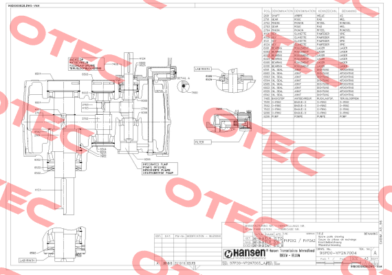 U65-EC15012 Hansen