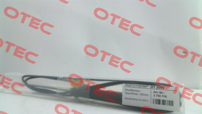 P/N: 3759-110 Type: OT 2000 Tastotherm