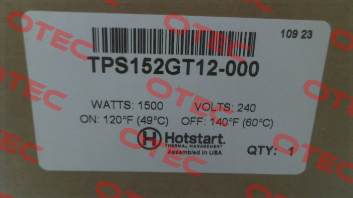 TPS152GT12-000 Hotstart