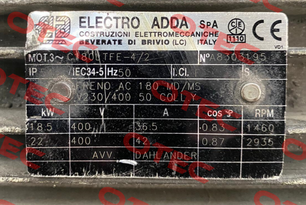 Type C 180 LTFE-2/4 Electro Adda