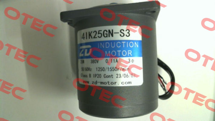 4IK25GN 0,25kW B5 ZD-Motors