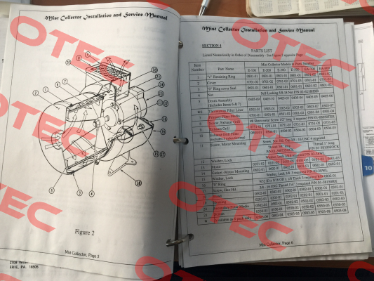 Screen for type E200S01   Donaldson